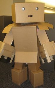 Cardboard Robot