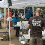 Lowe's volunteers assemble Summer STEAM Kits